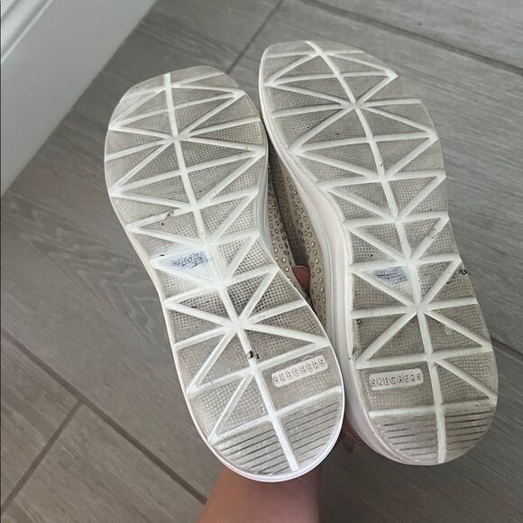 Skechers Women's Billion Rhinestone Rambler Sneakers 8 - Picture 7 of 7